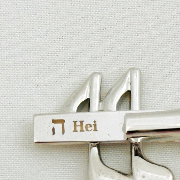 Deluxe Partial Music Note Cufflink & Tie Clip Set Gold/Silver - Picture 9 of 11